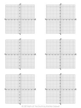 Coordinate Graph Paper