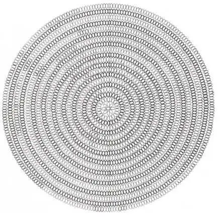 Round Seed Bead Brick Stitch Graph Paper