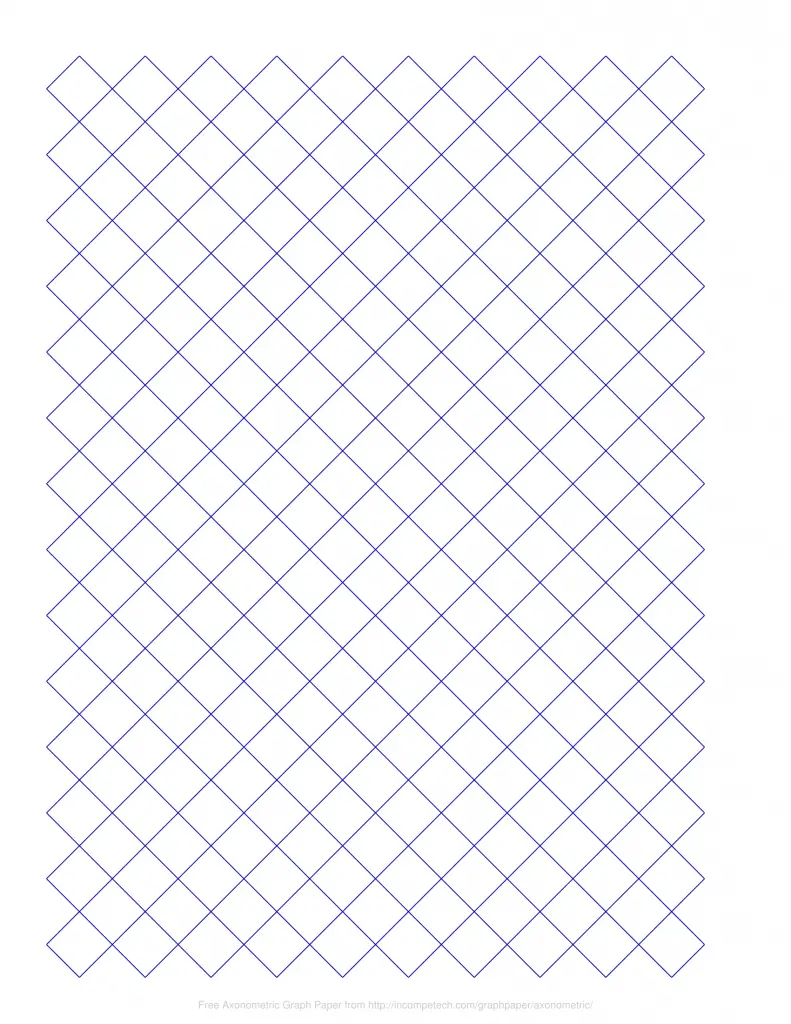 diamond graph paper template print graph paper