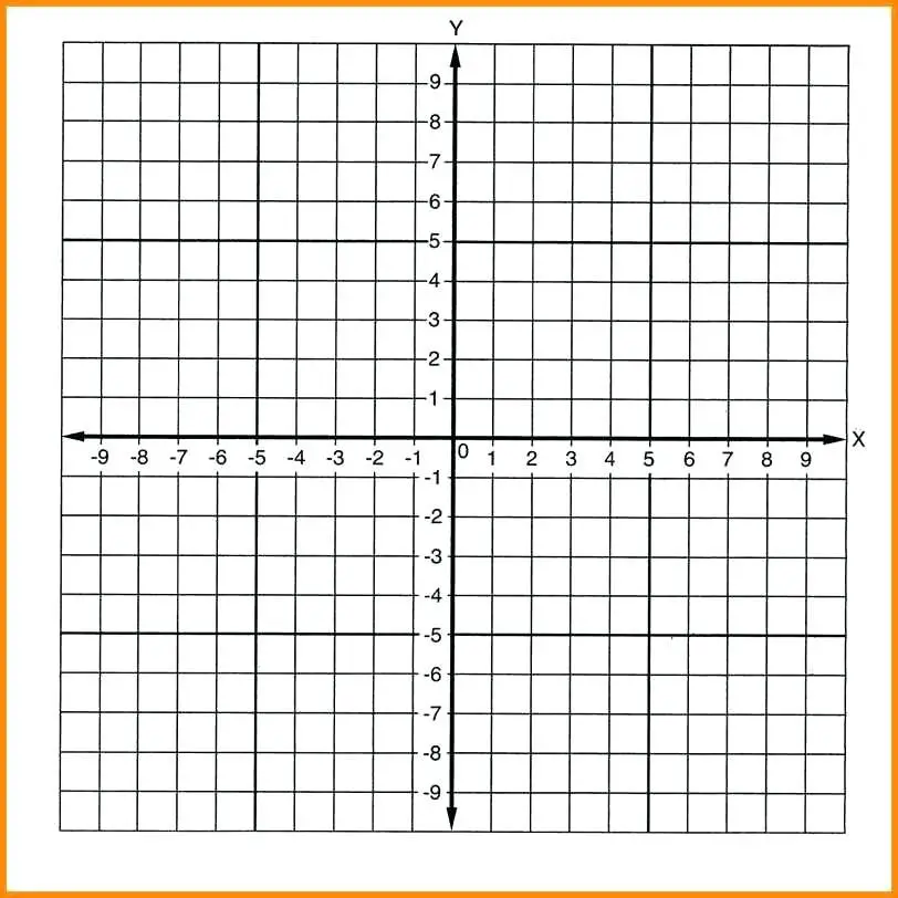 free graph paper with axis template in pdf