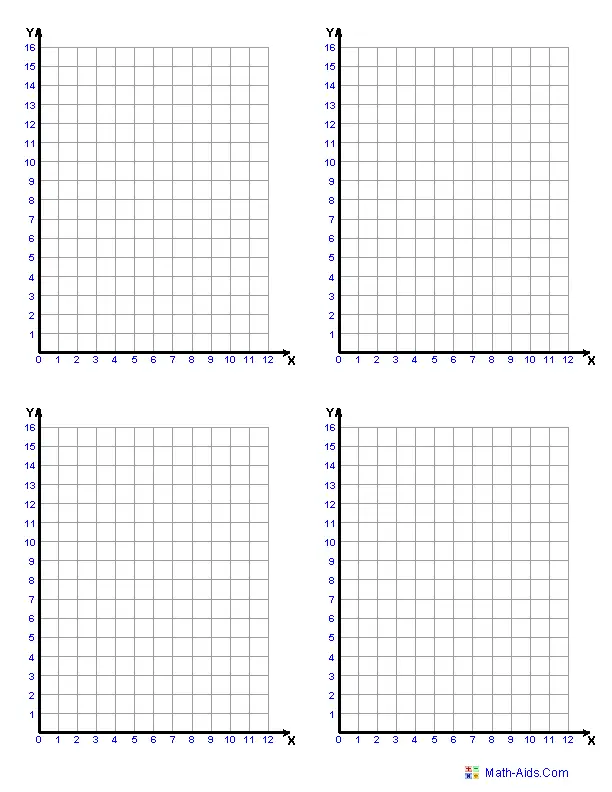 Graph Paper with Axis