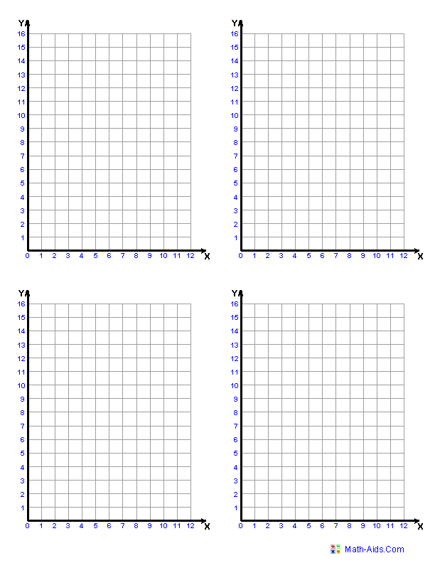 free graph paper with axis template in pdf