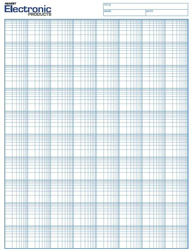 Free Printable Log Graph Paper Template in PDF