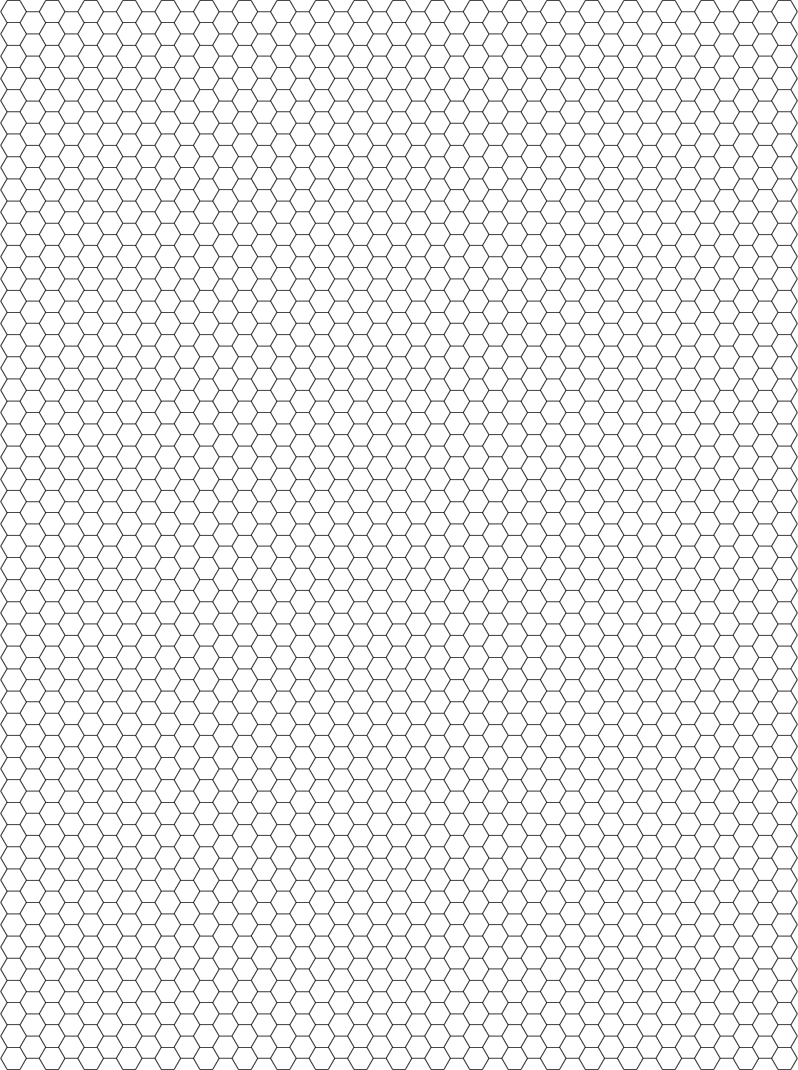 Printable Hexagon Graph Paper Printable Word Searches