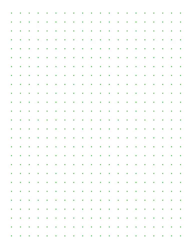 Free Printable Dot Paper Or Dot Graph Template Pdf 9986