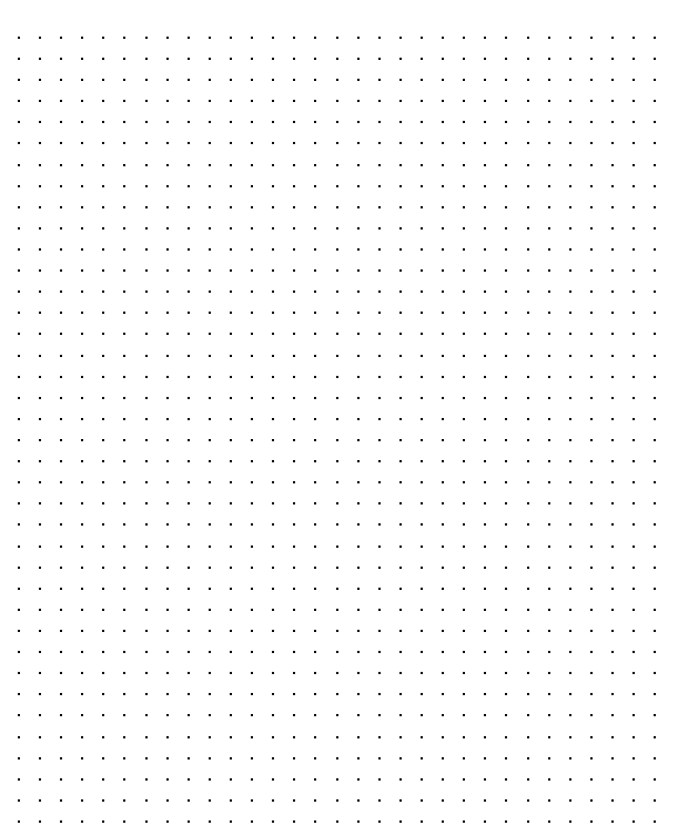 Dot Grid Graph Paper PDF