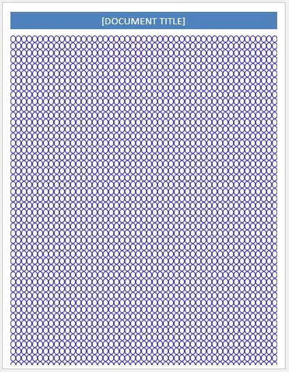 Free Printable Seed Bead Graph Paper Template