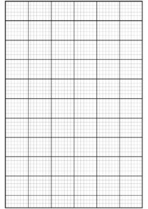 Knitting Graph Paper (1) | Print Graph Paper