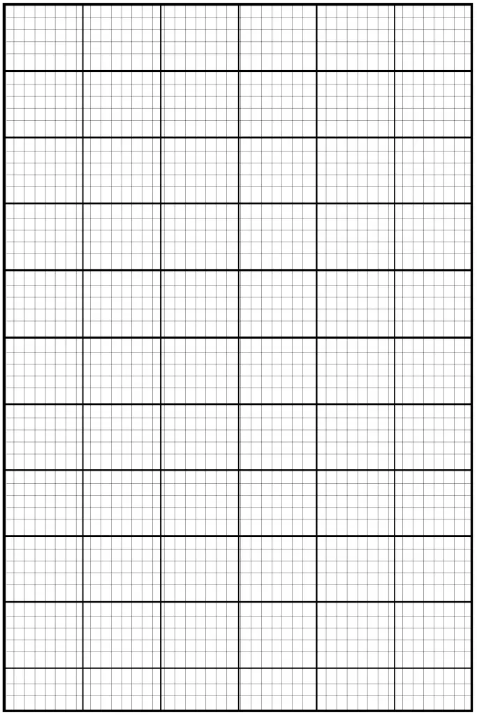 Knitting Graph Paper