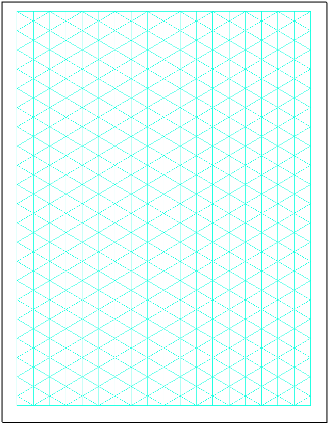 free printable isometric graph paper template print