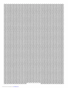 Free Printable Seed Bead Graph Paper Template in PDF