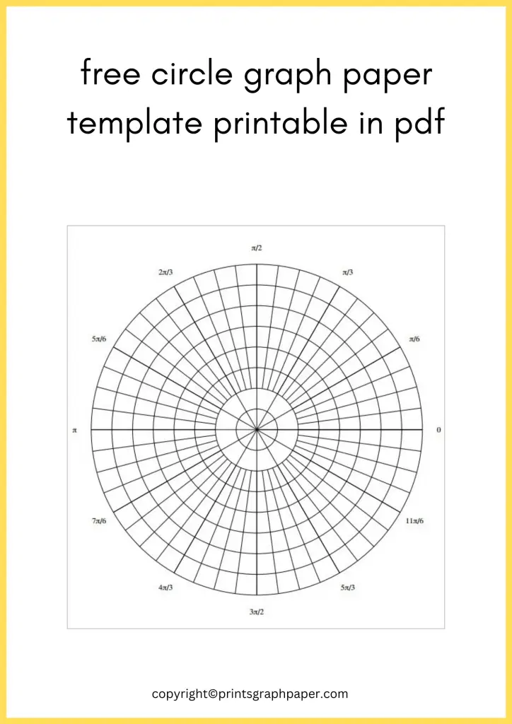 free circle graph paper template printable in pdf