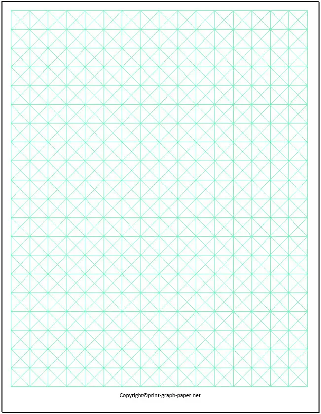 diagonal grid paper